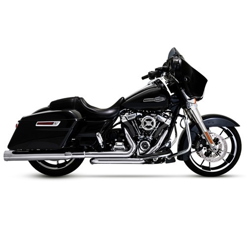 Vance & Hines Eliminator 400 Slip-Ons en Cromo 17-25 Touring FLH/FLT Glide M8- - Image 3