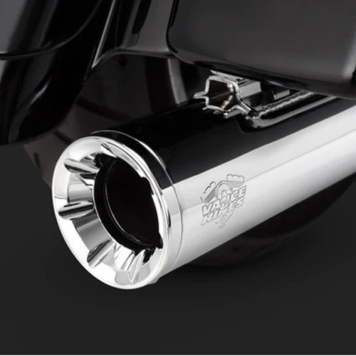 Vance & Hines Eliminator 400 Slip-Ons en Cromo 17-25 Touring FLH/FLT Glide M8- - Image 5