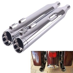 Silenciadores antideslizantes SHARKROAD 4.0 para Harley 95-16 Touring Street Glide mejora-
