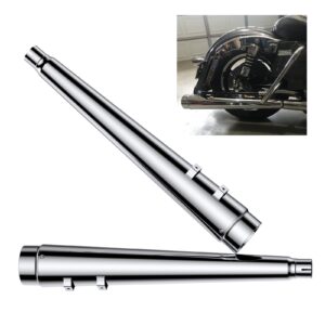 Megáfono antideslizante ANIT 4,4" para escape Harley 95-16 Touring Street Glide-