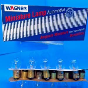 Lámparas automotrices miniatura vintage Wagner 1157 bombillas 12V 32-3 CP NOS 10 un.-