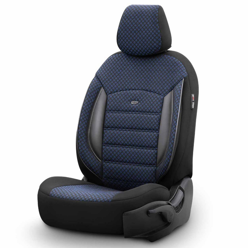 Funda de asiento delantera trasera universal textil azul Otom SPORT PLUS 104- - Image 2