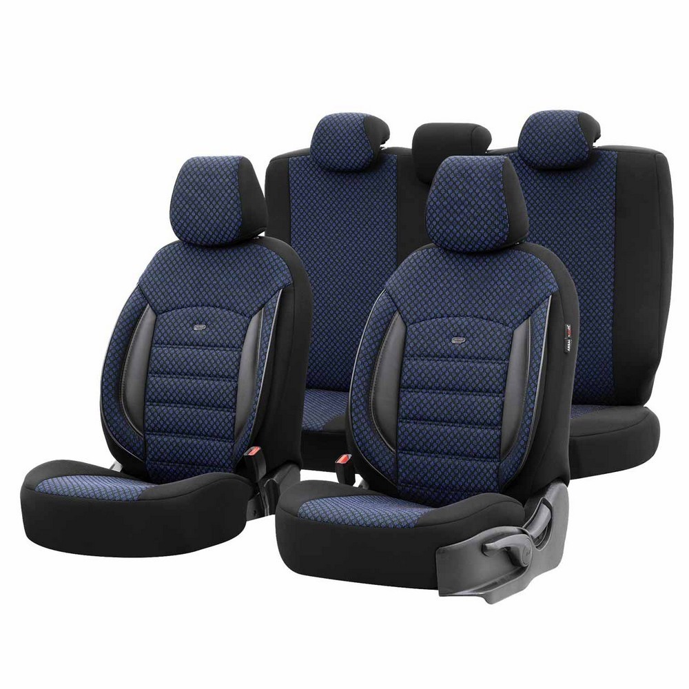 Funda de asiento delantera trasera universal textil azul Otom SPORT PLUS 104- - Image 5