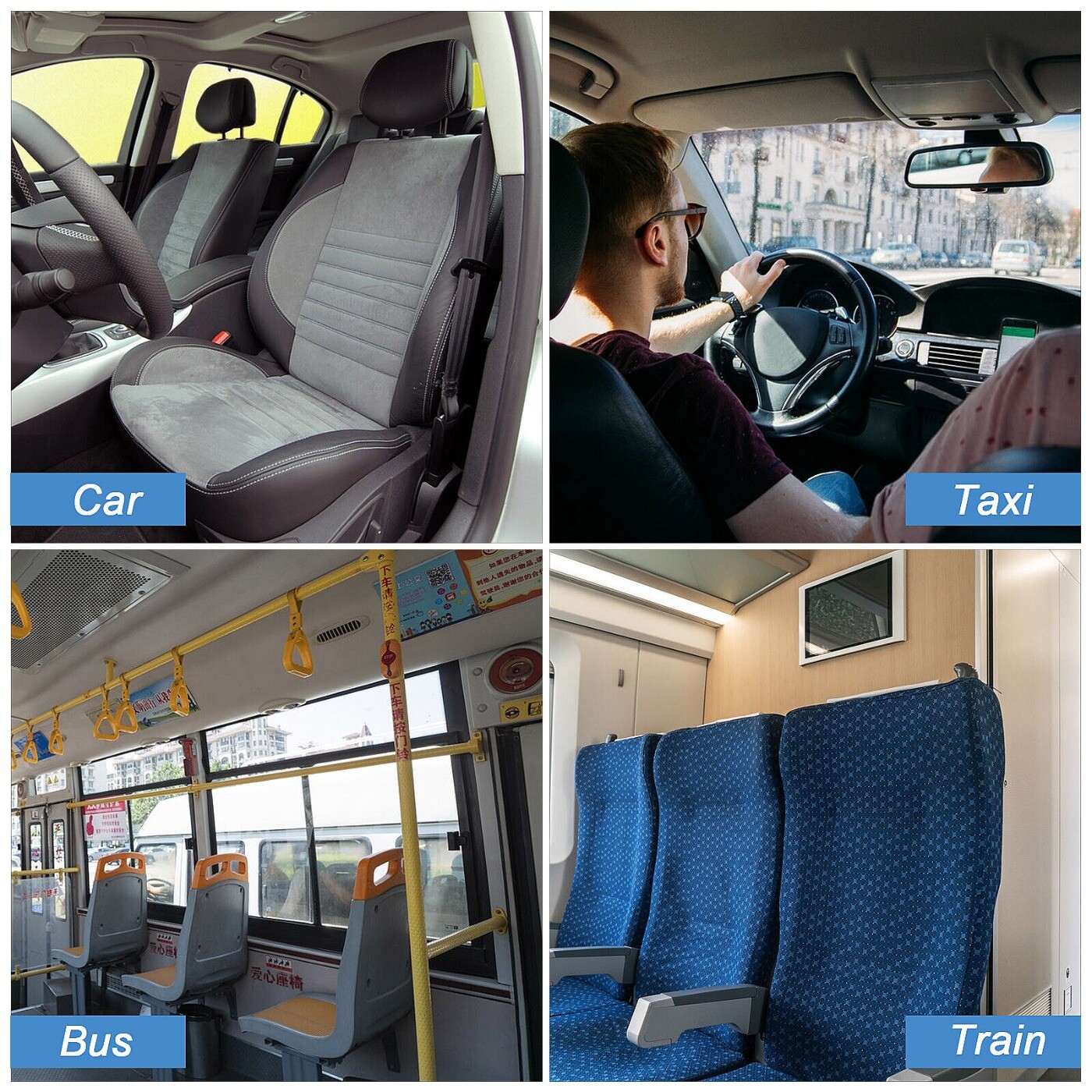 Cubiertas de asiento de coche de plástico desechables 10 piezas cubierta de vehículo valet roll protector- - Image 3