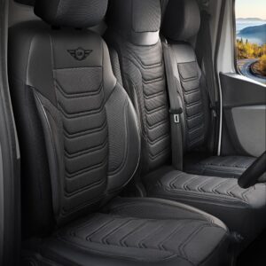 FUNDAS DE ASIENTO A MEDIDA PARA RENAULT TRAFIC 2015 - 2026 TELA LUCIO-