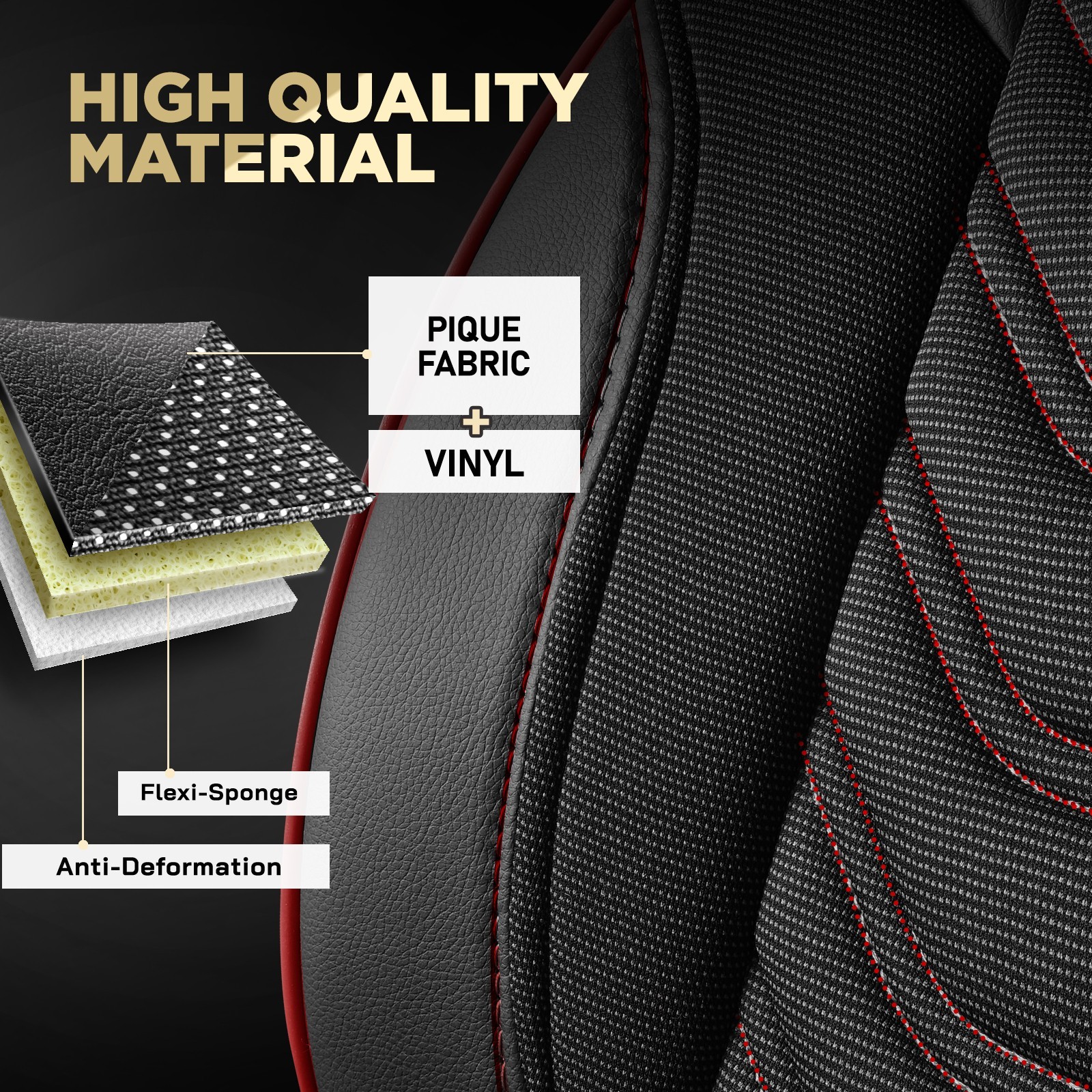 Fundas de asiento a medida para Vauxhall Vivaro C 2018-2026 tela acolchada- - Image 4