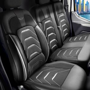 FUNDAS DE ASIENTO A MEDIDA PARA PEUGEOT BOXER 2015 - 2025 ART. CUERO Y JACQUARD-