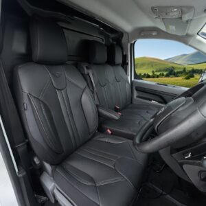 FUNDAS DE ASIENTO A MEDIDA PARA CITROEN DESPACHO 2018 - 2026 CUERO ARTIFICIAL-