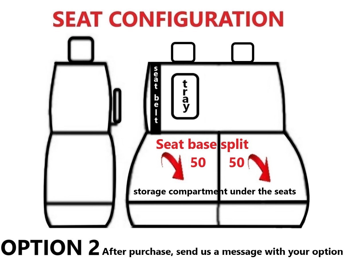 FUNDAS DE ASIENTO A MEDIDA PARA CITROEN DESPACHO 2018 - 2026 CUERO ARTIFICIAL- - Image 3