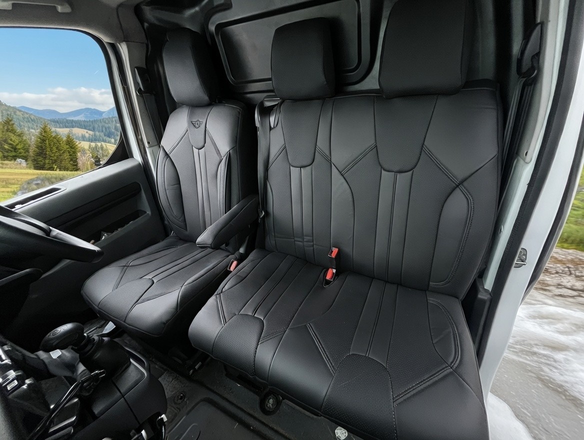 FUNDAS DE ASIENTO A MEDIDA PARA CITROEN DESPACHO 2018 - 2026 CUERO ARTIFICIAL- - Image 5