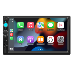 Radio 2 Din Automotriz Android Auto Carplay Pantalla Automática Radio Usb Bluetooth-