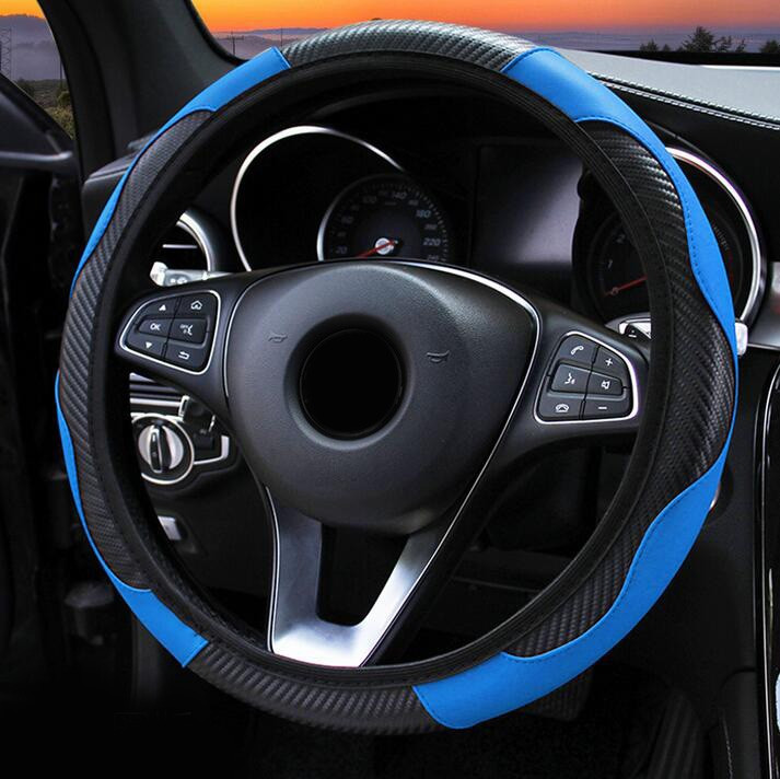 Cubierta Volante Auto Elástico Protector Repuesto Borde Automotriz- - Image 3