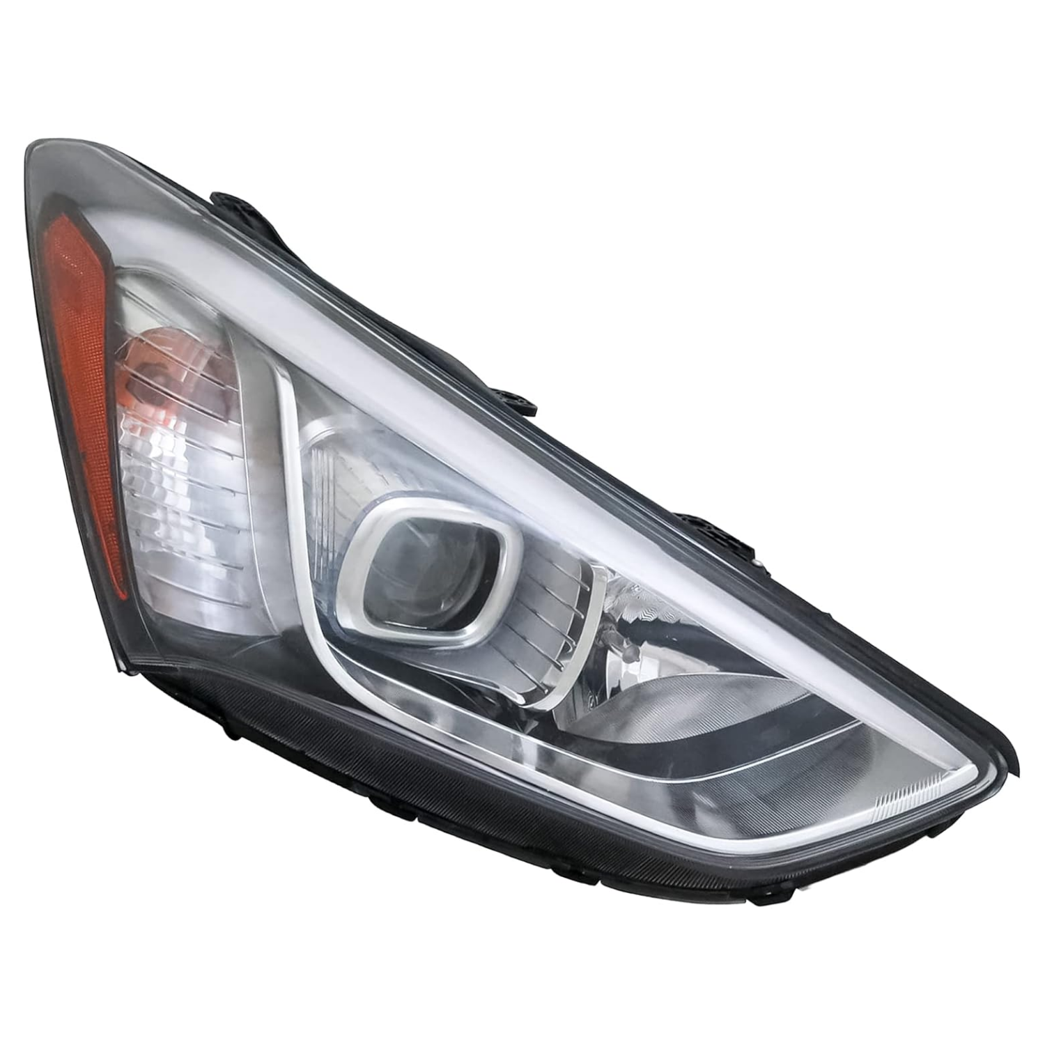 Faro con bombilla halógena derecha para Hyundai Santa Fe 2013-16 HY2503175 92102B8020- - Image 3