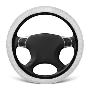 Cubierta de volante automotriz cubiertas de accesorios de automóvil para ruedas de vehículos-