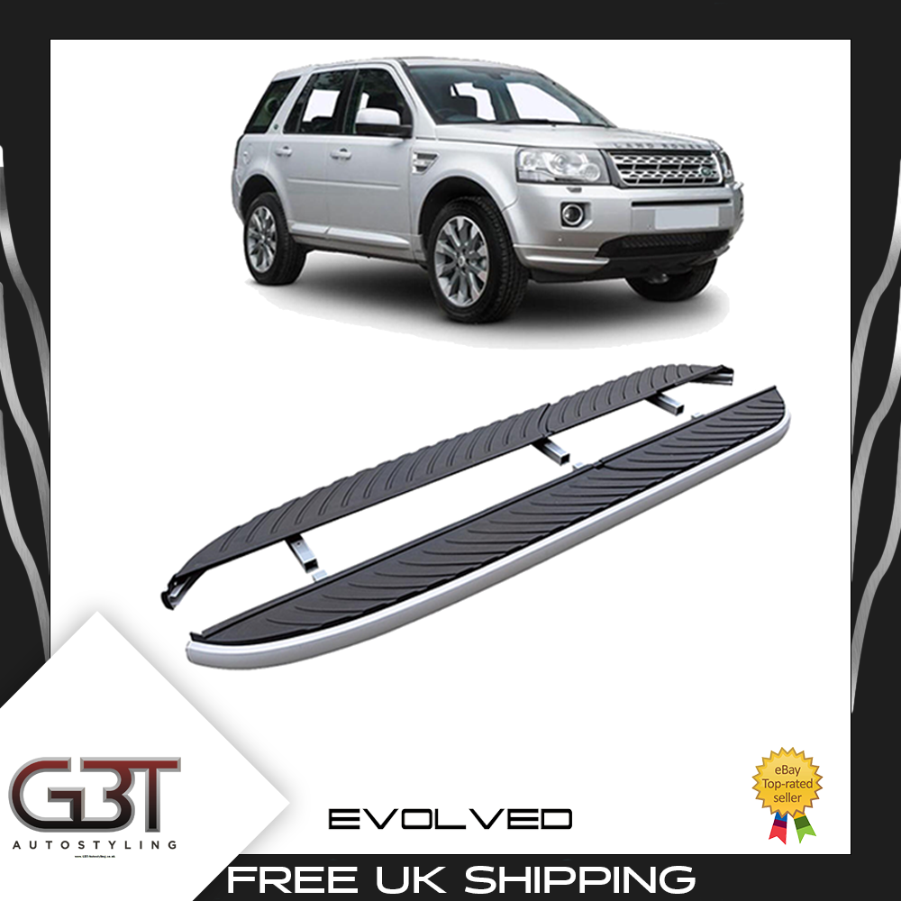 ESTRIBERAS DE CORRER PARA LAND ROVER FREELANDER 2 ESCALONES LATERALES NUEVO ESTILO FABRICANTE DE EQUIPOS ORIGINALES 2006-2014 REINO UNIDO-