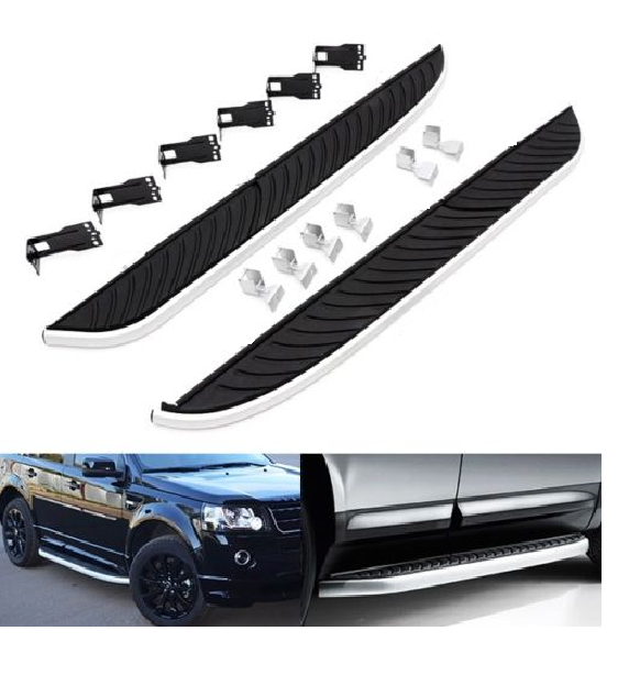 ESTRIBERAS DE CORRER PARA LAND ROVER FREELANDER 2 ESCALONES LATERALES NUEVO ESTILO FABRICANTE DE EQUIPOS ORIGINALES 2006-2014 REINO UNIDO- - Image 2