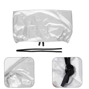 Cubierta grande para motocicleta reflector de coche protector de asiento parasol cubiertas automotrices-