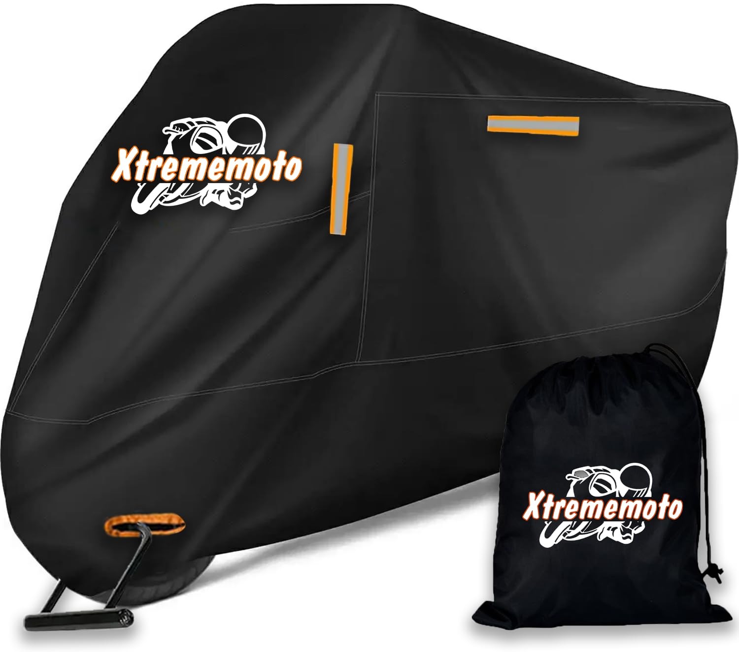 Funda Moto Impermeable Exterior, Tela Oxford Resistente-