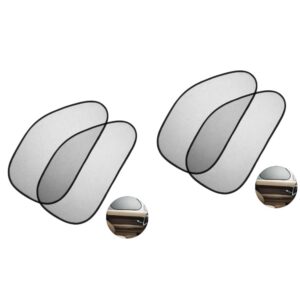 Juego de 2 Parasoles para Ventanas de Coche Accesorios Interior Cristal Frontal-