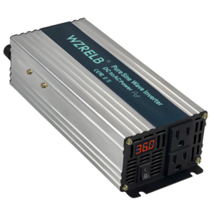 Inversor de onda sinusoidal pura 1000 W 12 V CC a CA 240 V energía solar automóvil camión hogar motor-