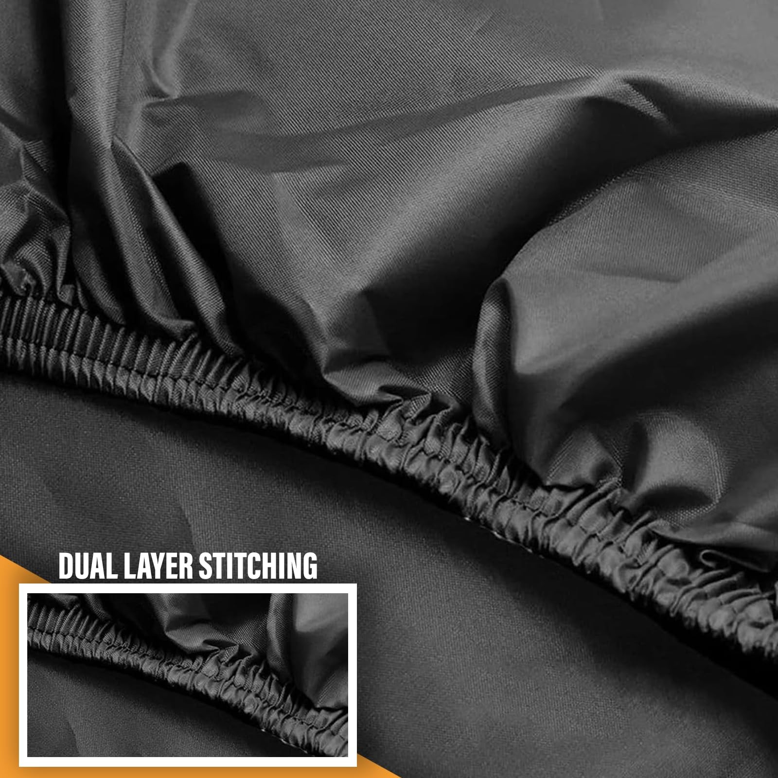 Funda Moto Impermeable Exterior, Tela Oxford Resistente- - Image 3