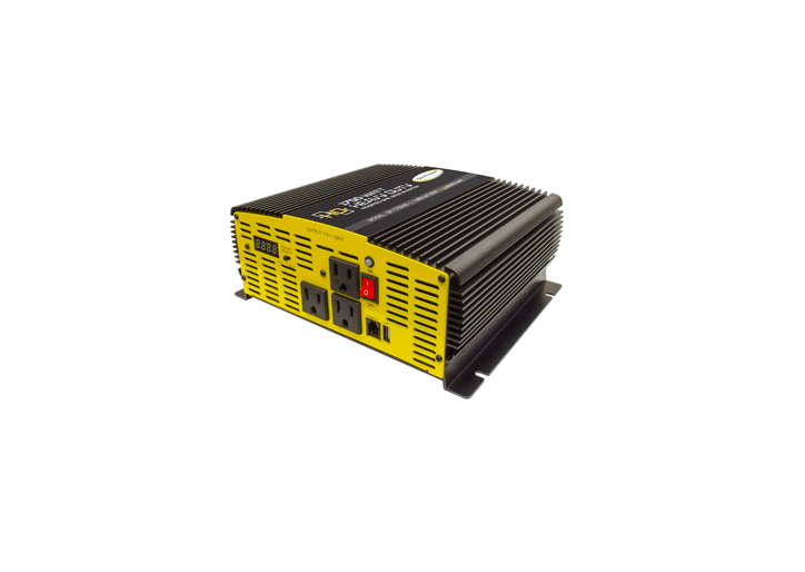 Inversor de onda sinusoidal modificado Gopower 12 voltios 1750 vatios-