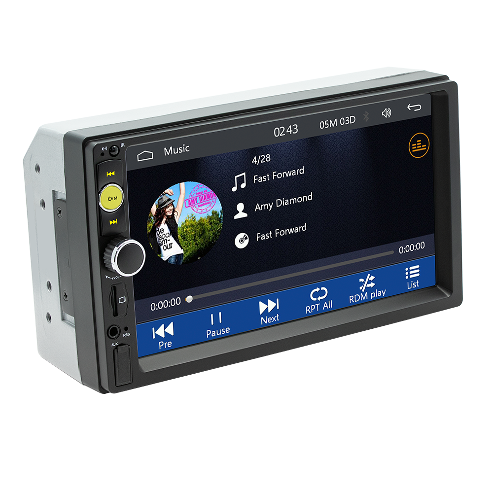 Radio 2 Din Automotriz Android Auto Carplay Pantalla Automática Radio Usb Bluetooth- - Image 5
