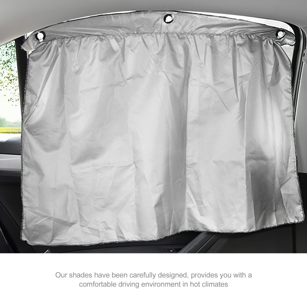 4 piezas parasoles laterales automotrices para ventanas cortinas de privacidad de automóviles ventanas- - Image 3