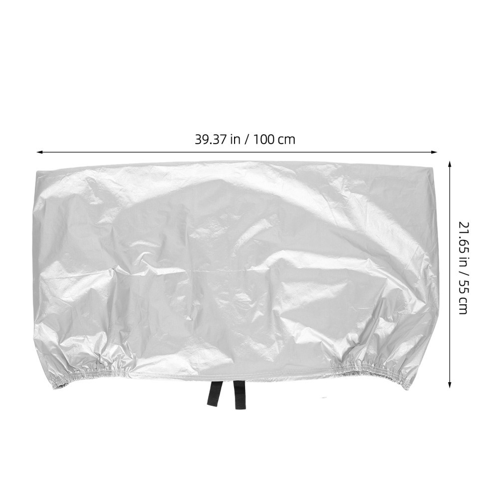 Cubierta de asiento de motocicleta impermeable para automóvil parasol retráctil- - Image 2