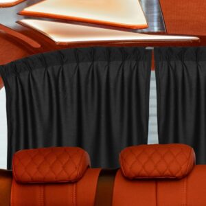 Parasoles Ventana Trasera para Coche Automotriz Parasoles Cortinas Privacidad-