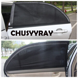Cubierta parasol ventana lateral trasera coche visera malla protector parasoles protección UV-