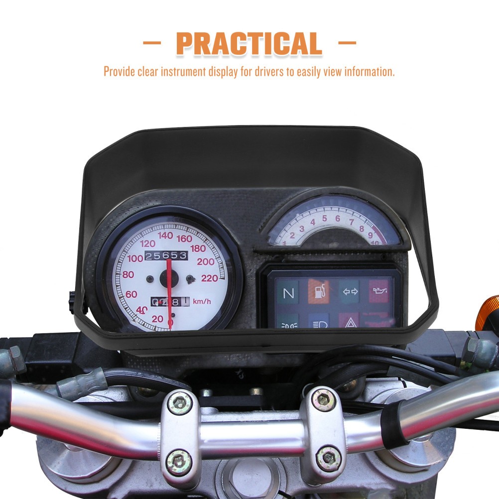 Panel de instrumentos parasol protector antideslumbrante para pantalla de motocicleta- - Image 3