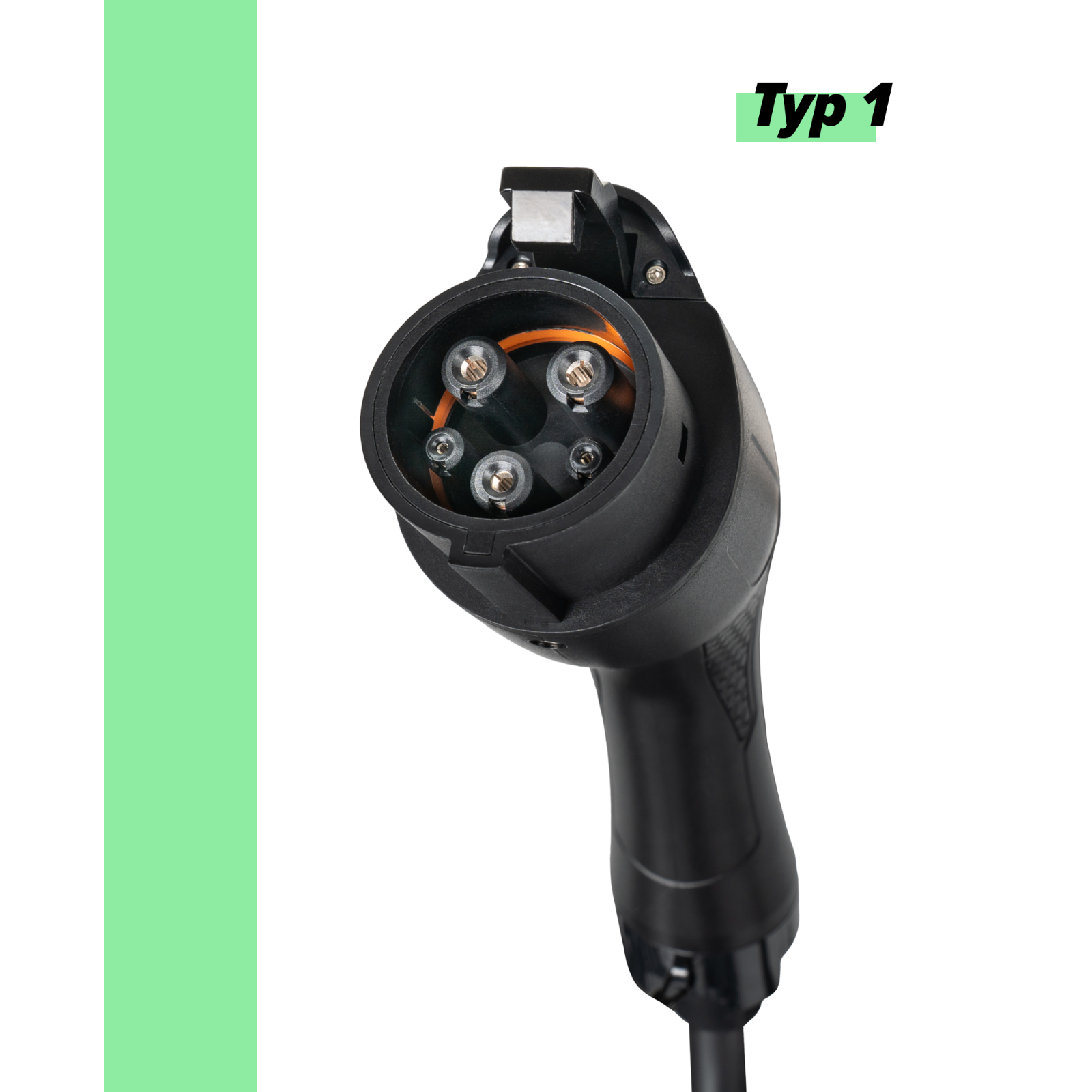 Cable de carga Nissan Leaf 2010-2017 mk1 EV tipo 1 enchufe Reino Unido cargador portátil 5M- - Image 5