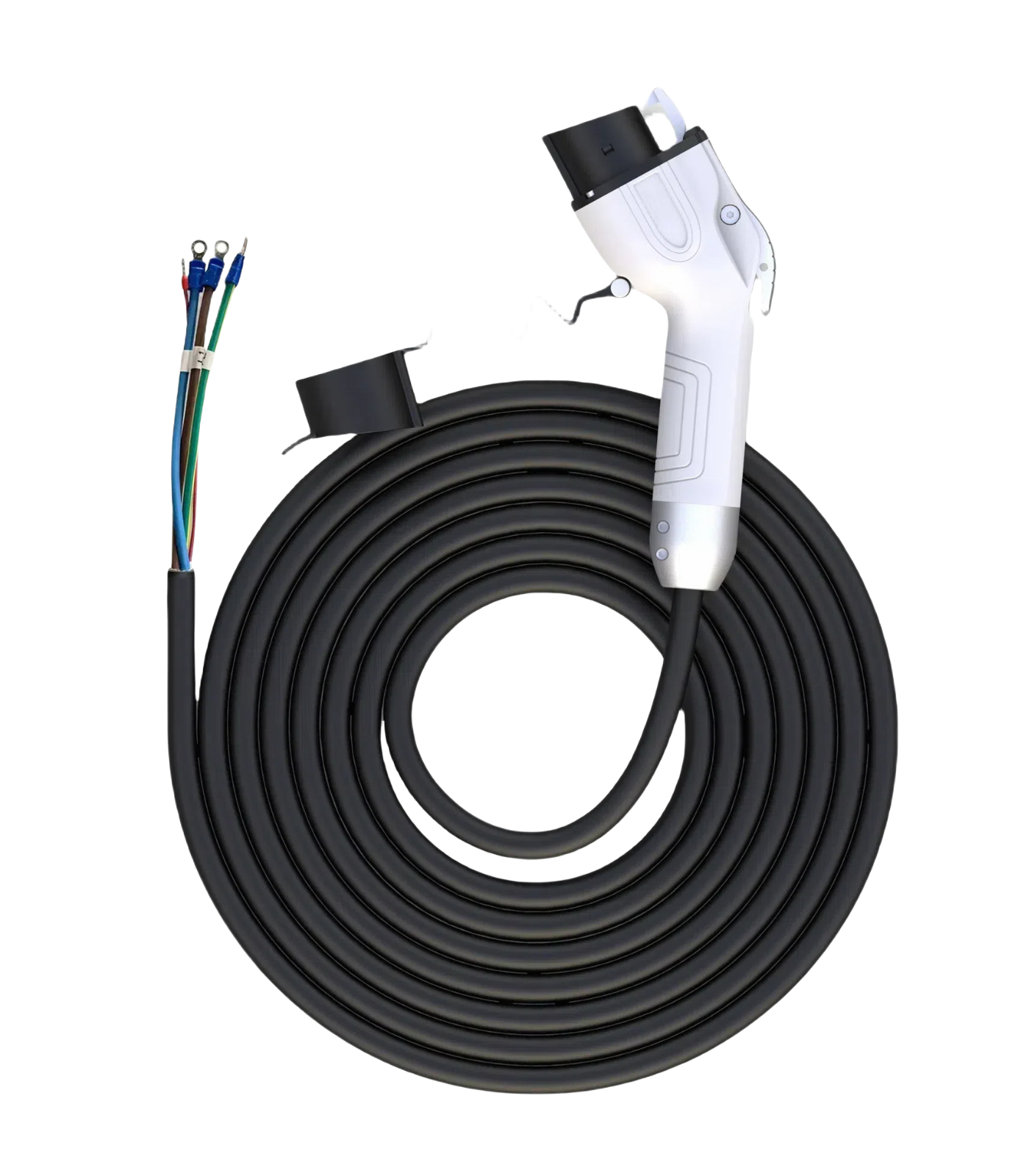 Level 1 and Level 2 SAE J1772 EV Charging Cable, 32A 110V-250V, 7kW, 5m(16.4ft)