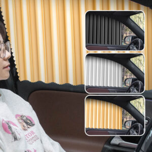 2PCS Universal Fit Magnetic Car Side Window Privacy Sunshade Curtains Sunshades