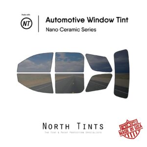Película de tinte de ventana precortada nano cerámica vidrio automotriz para GMC Acadia 2007-2012-