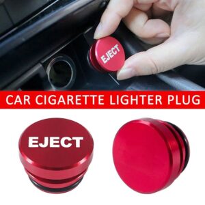 Cubierta universal para enchufe encendedor de cigarrillos de motocicleta barcos vehículos automotrices-