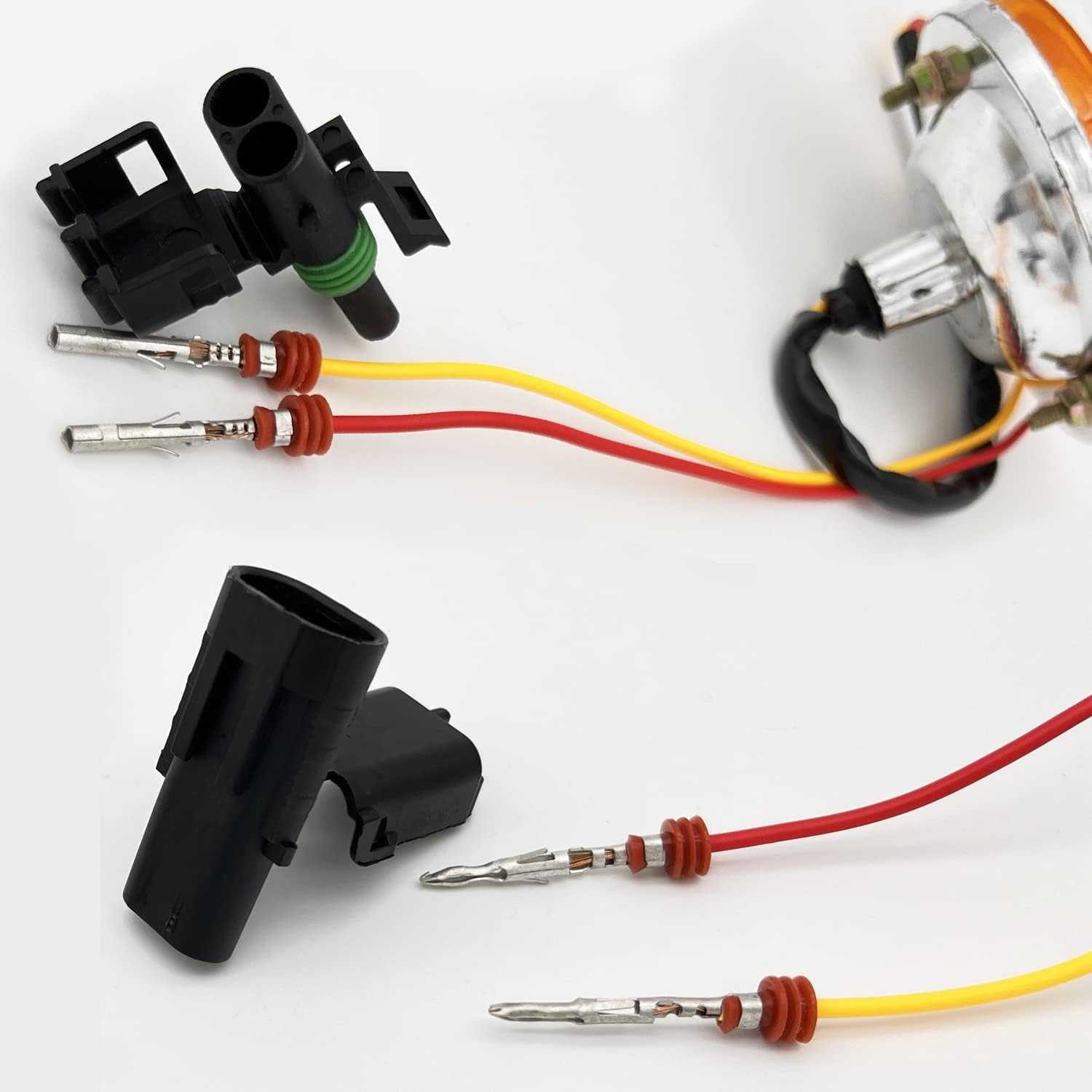 26 Kits Paquete de Clima Conectores Kit Conectores Eléctricos Automotrices Impermeable- - Image 5