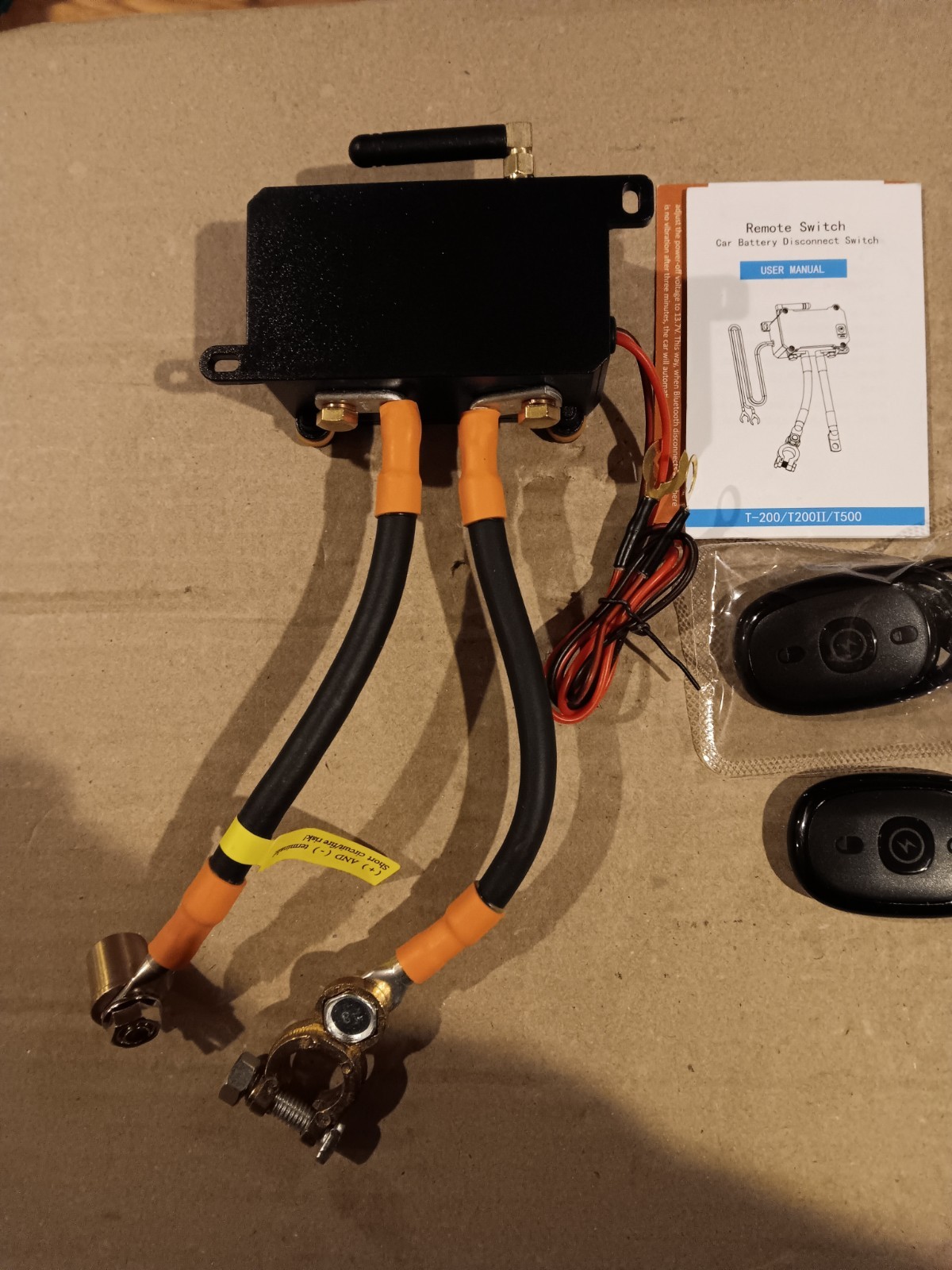 Interruptor de desconexión de batería automotriz - Corte automático de alimentación, 320A 12V-24V...- - Image 2