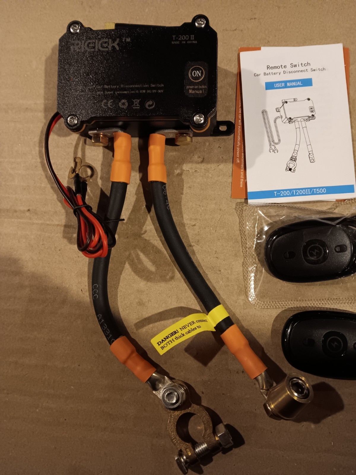 Interruptor de desconexión de batería automotriz - Corte automático de alimentación, 320A 12V-24V...- - Image 4