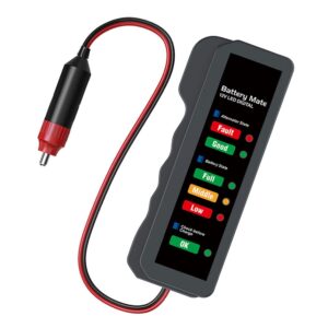 Dispositivo de prueba automotriz de 12 V Probador de baterías pequeñas Analizador de monitor de batería-