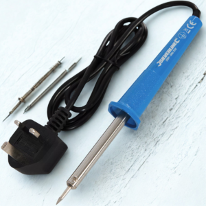 Silverline 25W Soldador Eléctrico Automotriz Hágalo Usted Mismo y Reparaciones Electrónicas-