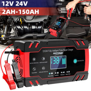 15000mAh Arrancador De Carro Portátil Batería Cargador Para Auto 12V/24V AGM/GEL-
