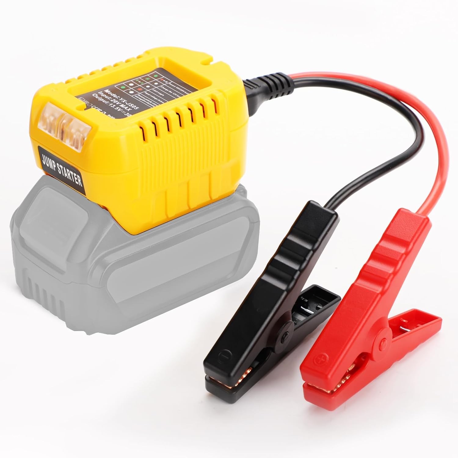 Arrancador de salto para batería de coche Dewalt 20V Booster para baterías de herramientas eléctricas- - Image 2