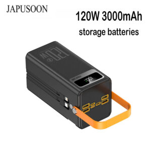JAPUSOON 120W Carga Rápida Almacenamiento Baterías 60000mAh Central Eléctrica Portátil -