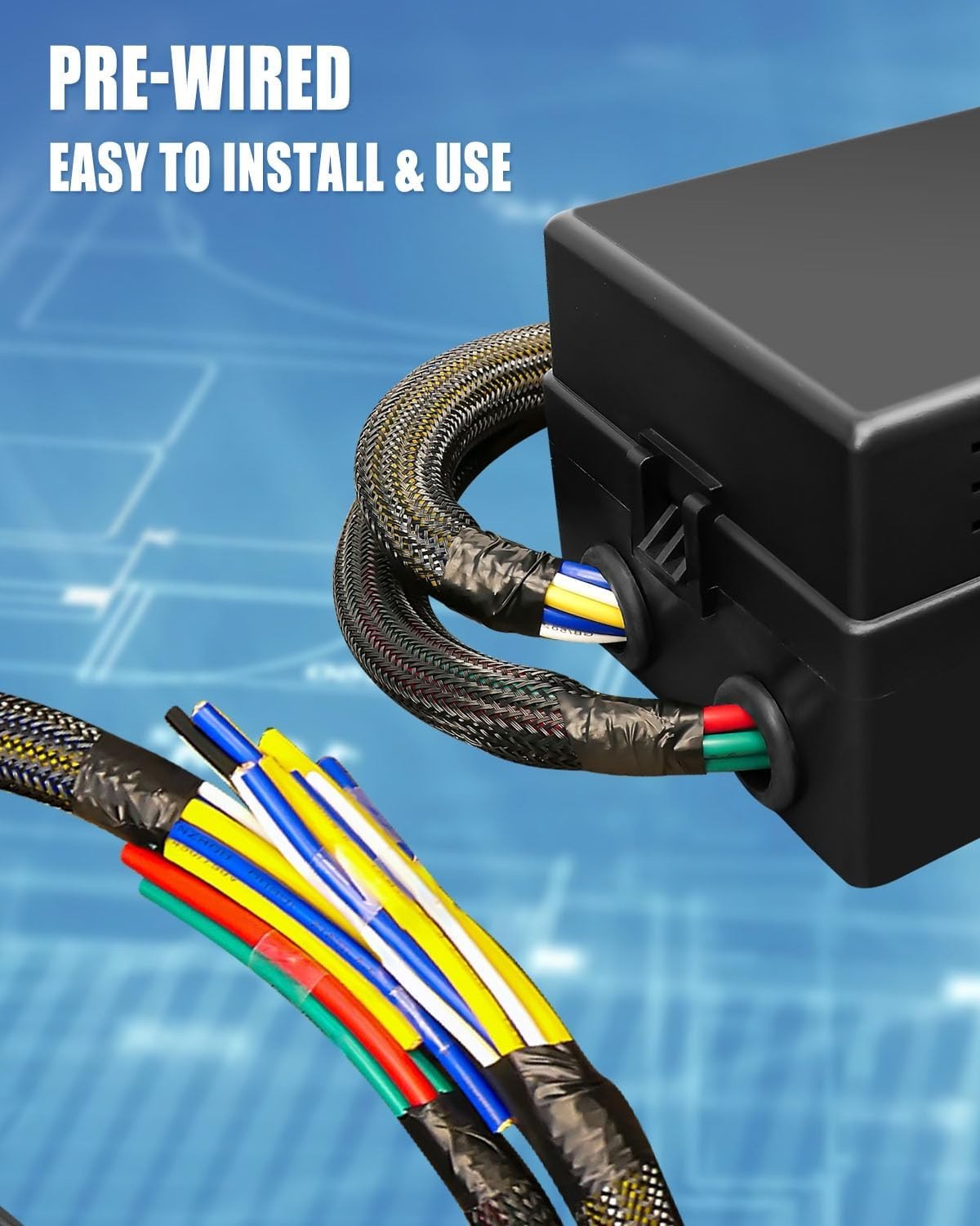 Caja relé tapizada duradera de 12 V - Clasificada impermeable para una fácil instalación- - Image 5