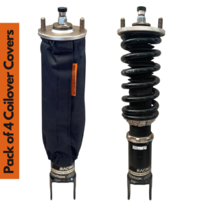 4 x Coilovers Cubiertas Calcetines A Medida Para Se Adaptan a Cualquier Vehículo Solo Suministro Dimensiones-