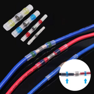 Solder Seal Wire Connectors Waterproof Heat Shrink Butt Wire Terminal(250PCS)