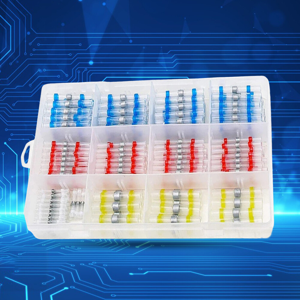 Solder Seal Wire Connectors Waterproof Heat Shrink Butt Wire Terminal(250PCS) - Image 3