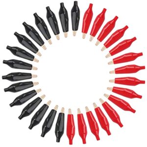30 piezas clips aislantes abrazaderas eléctricas duraderas alambre de plástico-